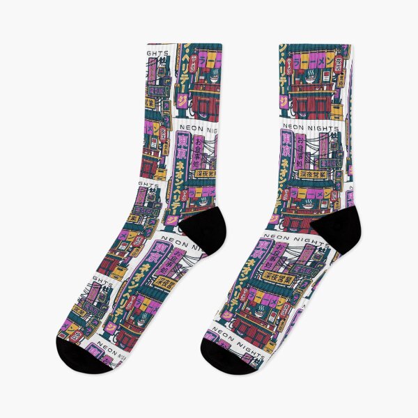 Item preview, TOKYO YATAI NIGHT | RAMEN STALL & NEON STREET VECTOR designed and sold by Hamza Mrizak.