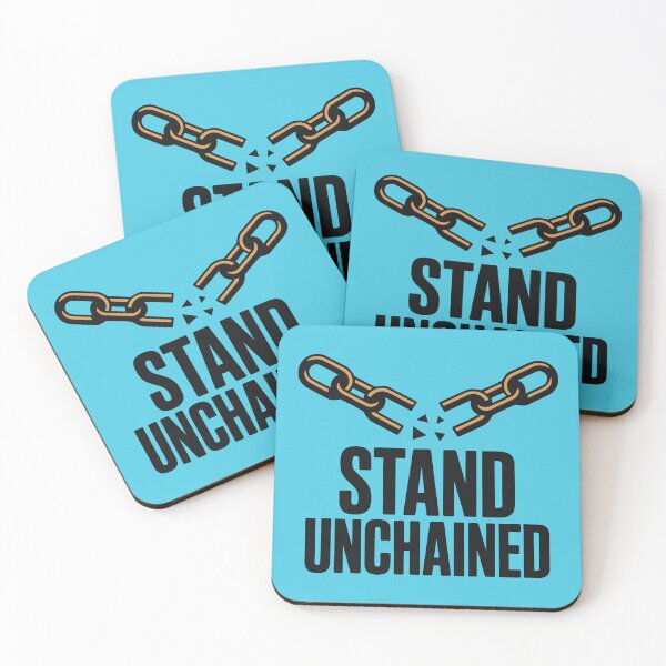 Item preview, Stand Unchained Freedom Strength Sticker – Break Free Motivation designed and sold by ُEldalal-Design.