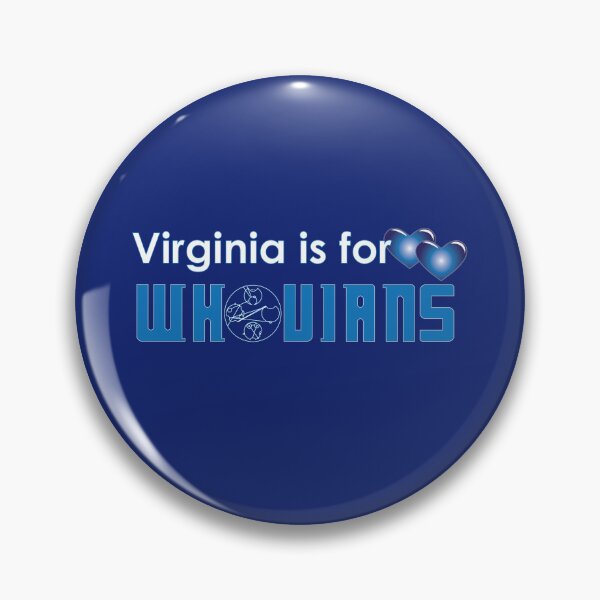 Item preview, Virginia is for Whovians (Blue) designed and sold by generdationx.