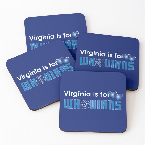 Item preview, Virginia is for Whovians (Blue) designed and sold by generdationx.