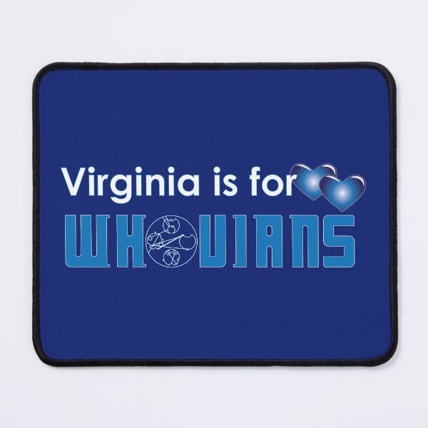 Item preview, Virginia is for Whovians (Blue) designed and sold by generdationx.