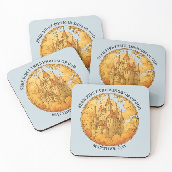 Item preview, Seek First The Kingdom Of God - Castle In The Clouds designed and sold by TamaraWabe.