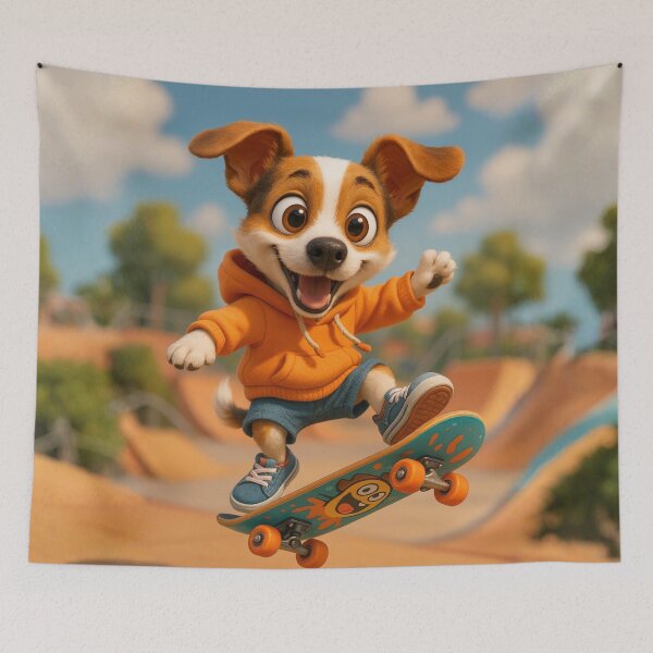 Item preview, Skater Terrier designed and sold by Sillytoe.