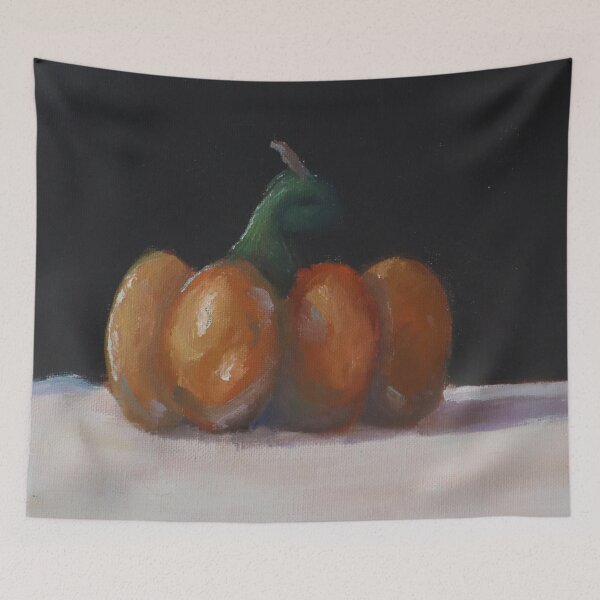 Item preview, Pumpkin (2021) - Oil on Canvas designed and sold by M. Thomas Art.