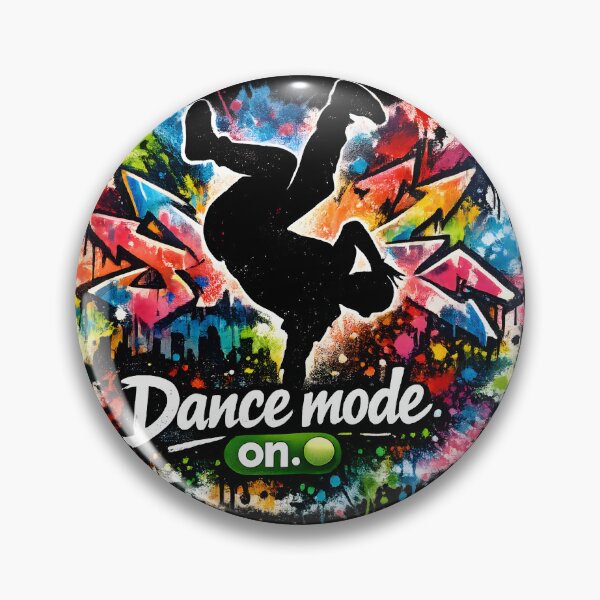 Item preview, Dance Mode On – Graffiti Breakdance Street Art designed and sold by darkan1.