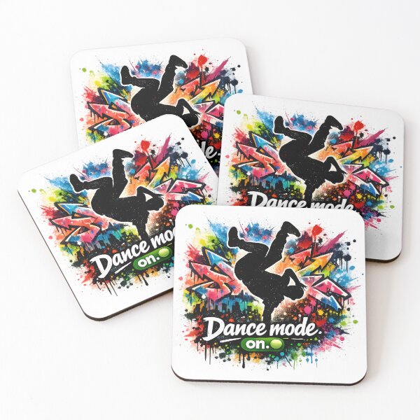Item preview, Dance Mode On – Graffiti Breakdance Street Art designed and sold by darkan1.