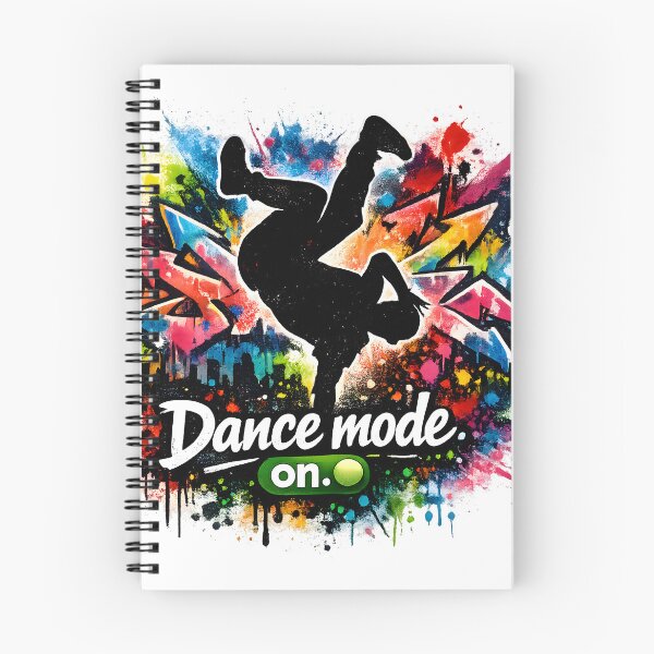 Item preview, Dance Mode On – Graffiti Breakdance Street Art designed and sold by darkan1.