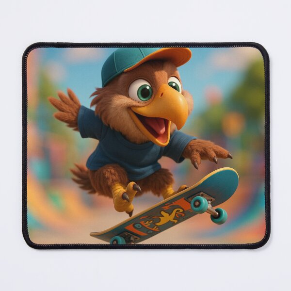 Item preview, Skater Terror Bird designed and sold by Sillytoe.