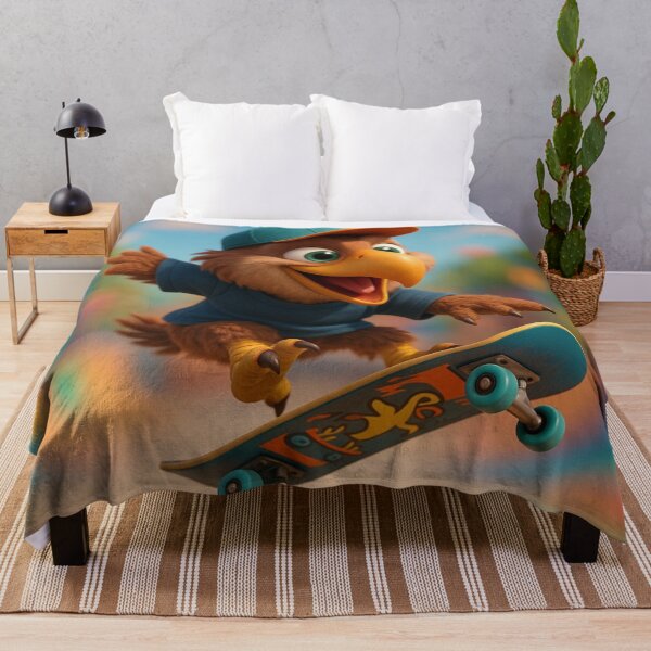 Item preview, Skater Terror Bird designed and sold by Sillytoe.