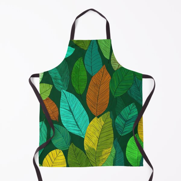 Item preview, Vibrant Botanical Leaves Nature Pattern Design designed and sold by NicolasGlowArt.