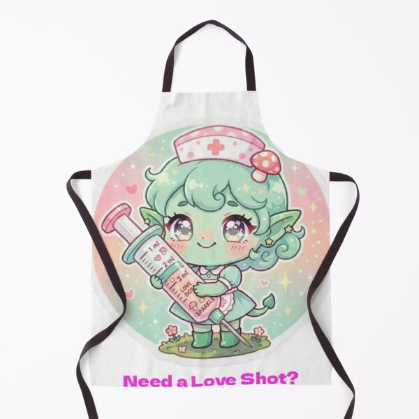 Item preview, Elf Nurse Fantasy Illustration | Magical Love Dose Art designed and sold by CosyCush.