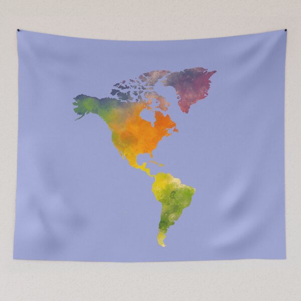 Item preview, World Continents designed and sold by StylishDecor.