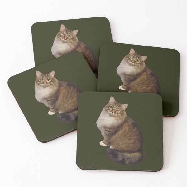 Item preview, Maine Coon Cat Portrait designed and sold by Susan Savad.