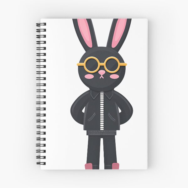 Item preview, Bad Bunny Inspired Cute Rebel Bunny Sticker Design designed and sold by YAZEEDBASH.