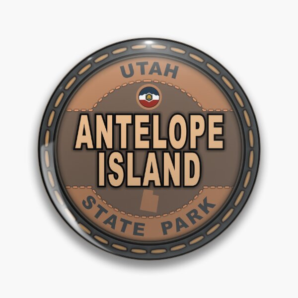 Item preview, Antelope Island State Park Utah stitching effect designed and sold by studioss76.