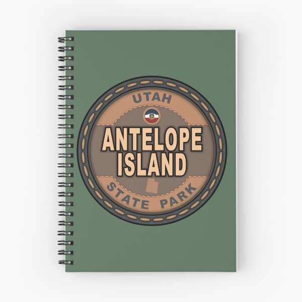 Item preview, Antelope Island State Park Utah stitching effect designed and sold by studioss76.