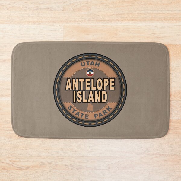 Item preview, Antelope Island State Park Utah stitching effect designed and sold by studioss76.