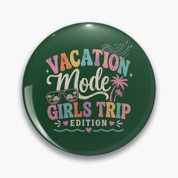 Item preview, Vacation Mode Girls Trip Edition – Vacay Beach Travel Summer Holiday Design for Girls Trip, Wanderlust Vacation Aesthetic, Cute Holiday Vibes Artwork designed and sold by MystiMagica.