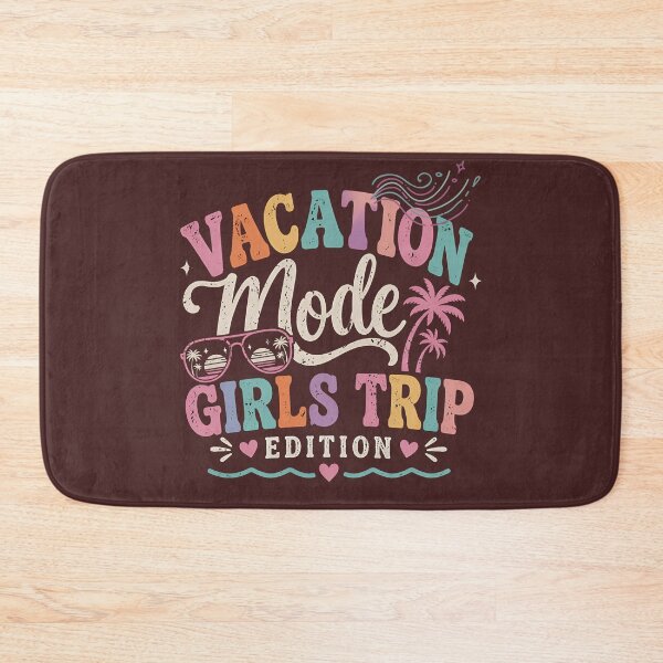 Item preview, Vacation Mode Girls Trip Edition – Vacay Beach Travel Summer Holiday Design for Girls Trip, Wanderlust Vacation Aesthetic, Cute Holiday Vibes Artwork designed and sold by MystiMagica.