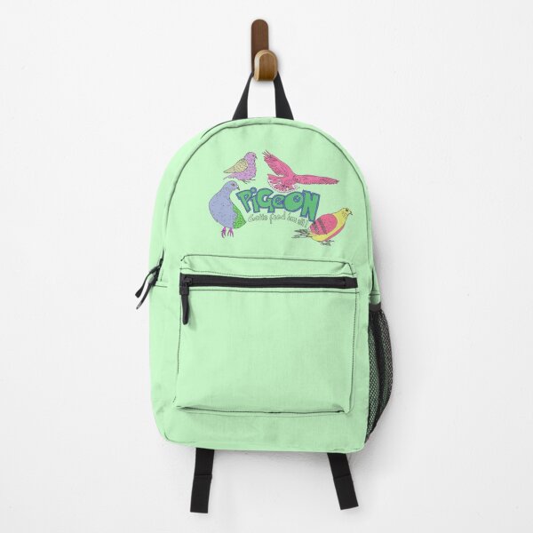 Item preview, Colorful pigeons illustration designed and sold by Naurelia.