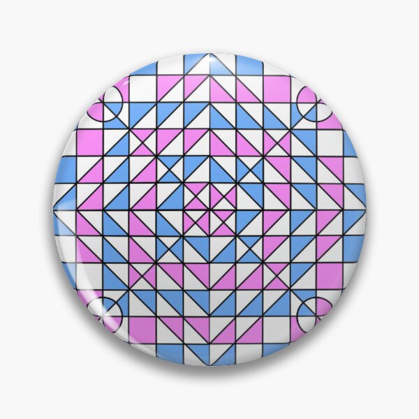 Item preview, Diamond Checker Trans Pride  designed and sold by Iza Howler.