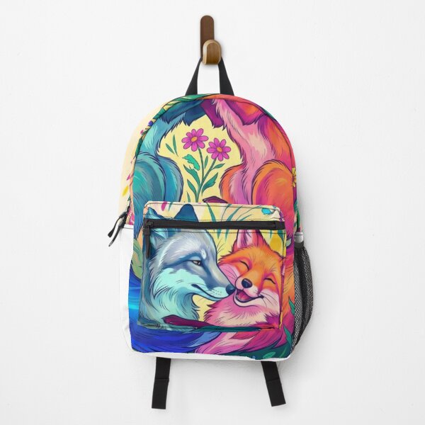 Item preview, The Fox and the Field of Wildflowers designed and sold by PP&RAINBOW SHOP.