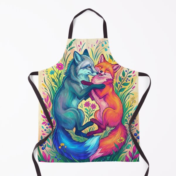 Item preview, The Fox and the Field of Wildflowers designed and sold by PP&RAINBOW SHOP.