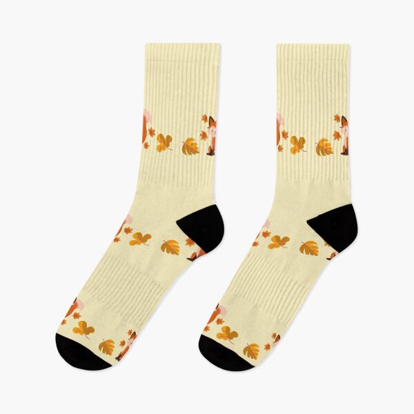 Item preview, Fall Fox Among Autumn Leaves designed and sold by DJCartoonDesigns.