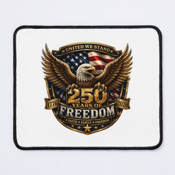 Item preview, 250 Anniversary of the USA - 250 Years of Freedom – United We Stand Patriotic Sticker designed and sold by Collins Design.