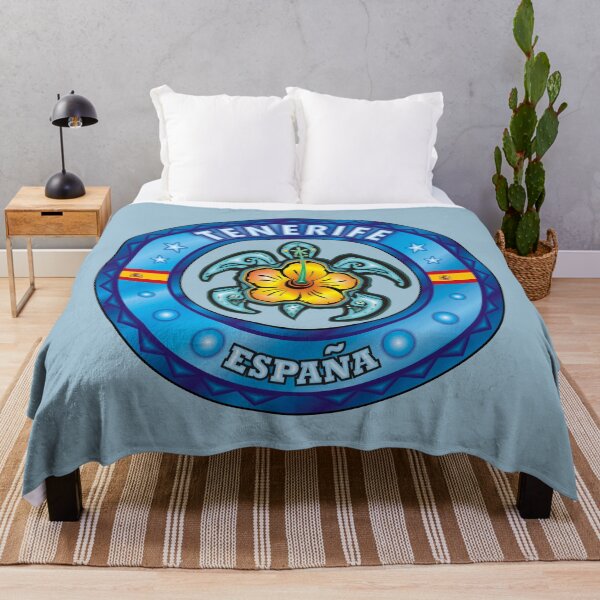Item preview, Tenerife Islas Canarias sea turtle hibiscus designed and sold by studioss76.