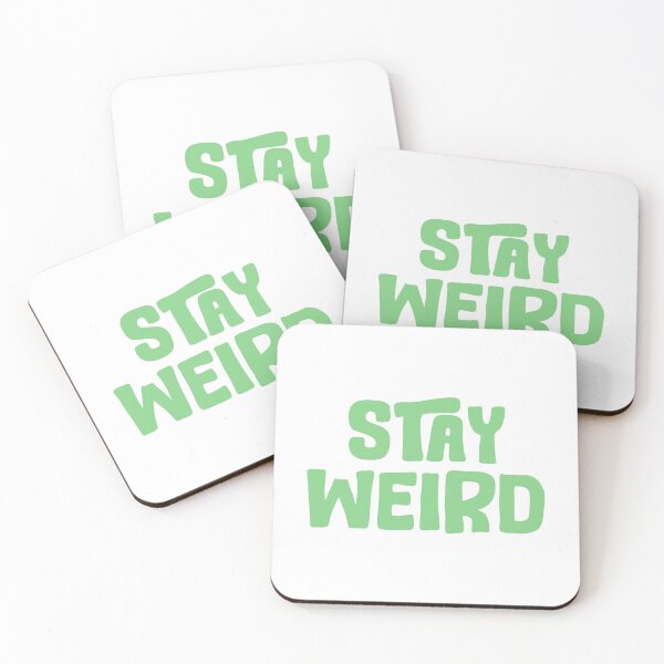 Item preview, STAY WEIRD No.2 designed and sold by thehappyintrovert .