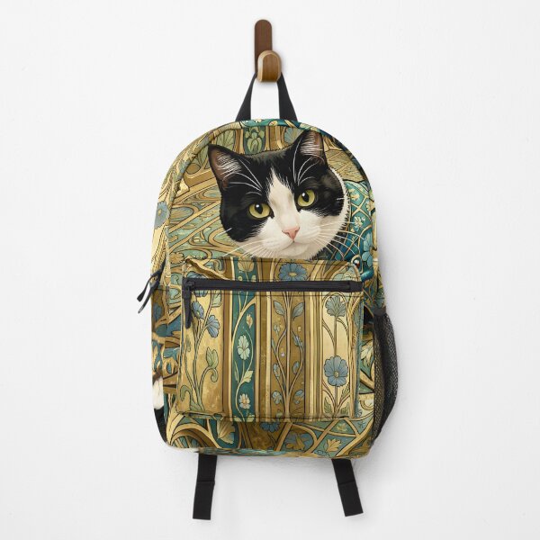 Item preview, Gustav Klimt Cat in Ornate Room designed and sold by Vicky Brago-Mitchell®.