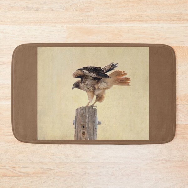 Item preview, Red-tailed Hawk on Post designed and sold by CarolM.
