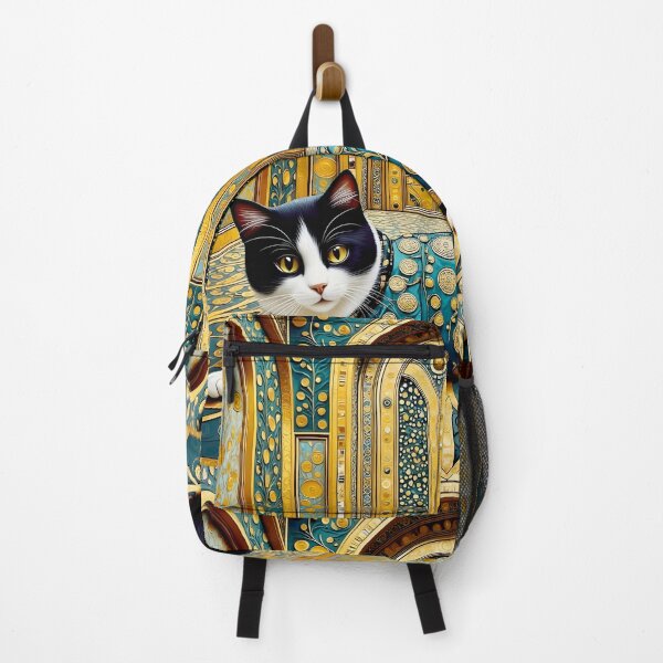 Item preview, Gustav Klimt Cat in Ornate Room designed and sold by Vicky Brago-Mitchell®.