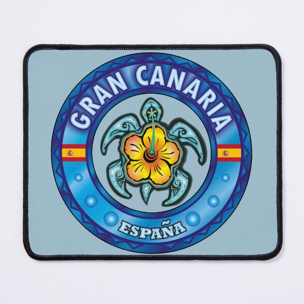 Item preview, Gran Canaria Islas Canarias sea turtle hibiscus designed and sold by studioss76.