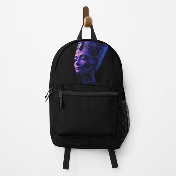 Item preview, Purple Blue Neon Mosaic Nefertiti designed and sold by ClubVacay.