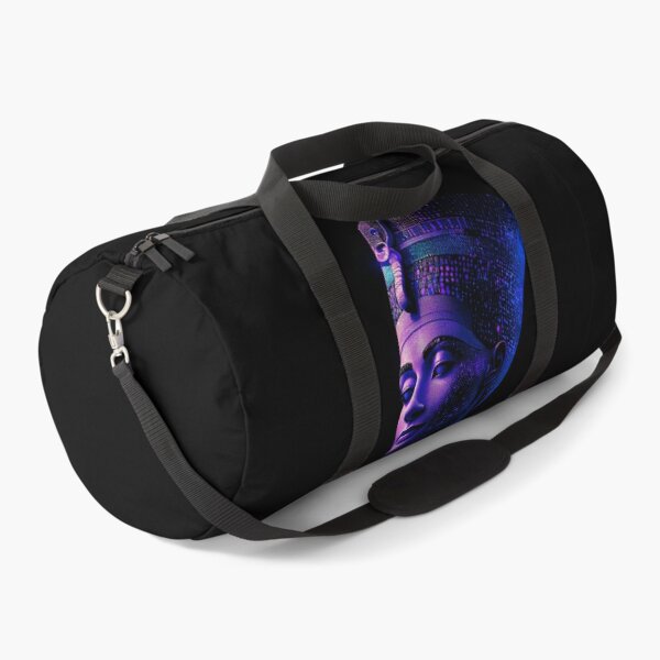 Item preview, Purple Blue Neon Mosaic Nefertiti designed and sold by ClubVacay.