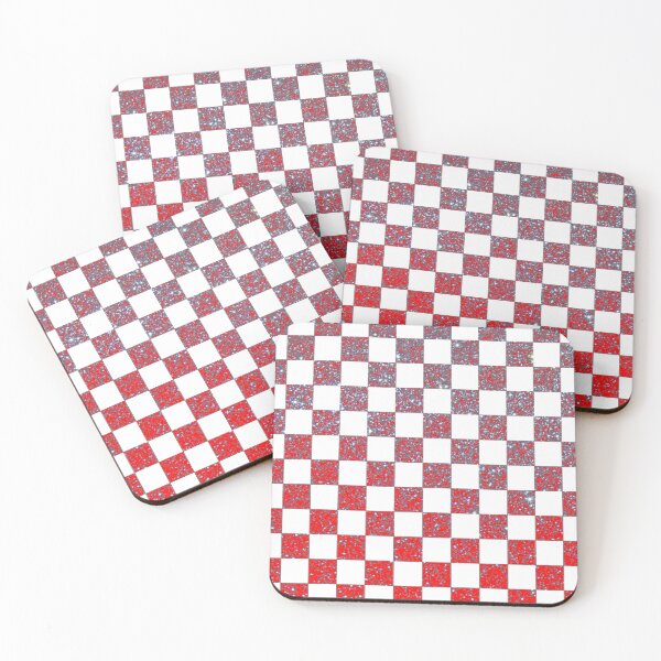 Item preview, Checkerboard Glitter Croatia designed and sold by oxoxoxo.