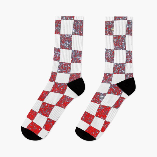 Item preview, Checkerboard Glitter Croatia designed and sold by oxoxoxo.