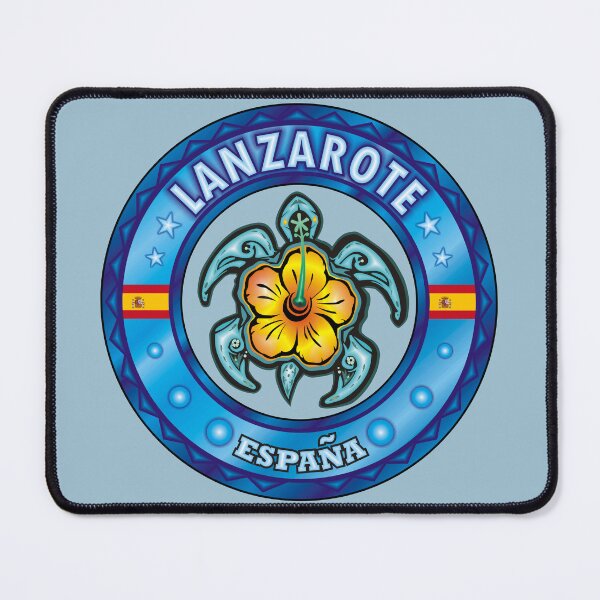 Item preview, Lanzarote Islas Canarias sea turtle hibiscus designed and sold by studioss76.