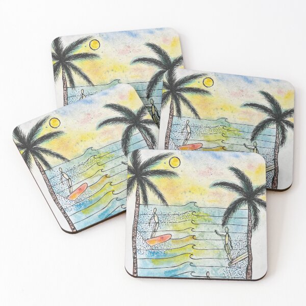 Item preview, Girl Was Surfing designed and sold by Sola Jay.