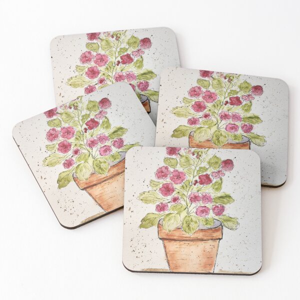 Item preview, Potted Geranium designed and sold by RossaStudio.