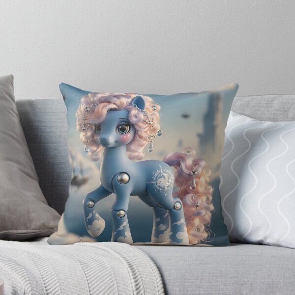 Item preview, Aether Punk Sky Sailor Pony, Steampunk Fantasy Toy Art, Cute Cloud Explorer Character designed and sold by Marcin Jozwiak.