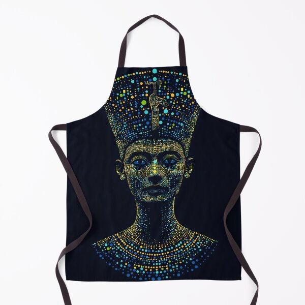 Item preview, Green Gold Neon Mosaic Nefertiti designed and sold by ClubVacay.