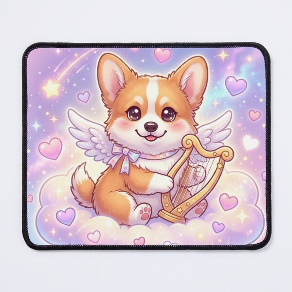 Item preview, Cute Angel Dog designed and sold by StampLab1.