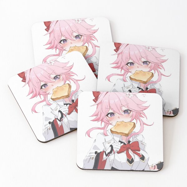 Item preview, Evanescia Toast In Mouth Honkai Star Rail designed and sold by KomiArts.
