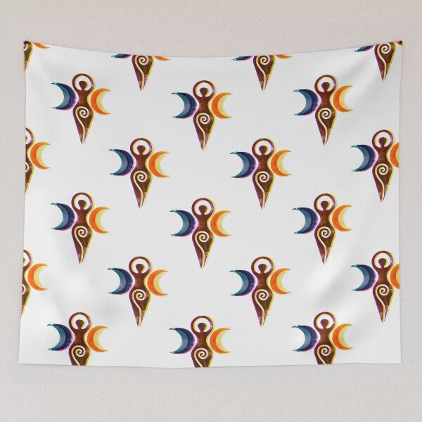 Item preview, Triple Moon Goddess Spiral – Divine Feminine Lunar Symbolism Aesthetic designed and sold by H Jonas.