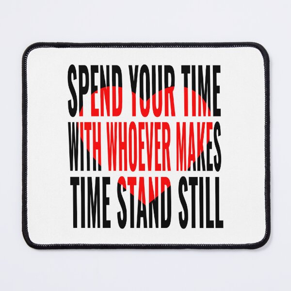 Item preview, Spend Your Time - Inspirational Heart Quote Art designed and sold by JR78.