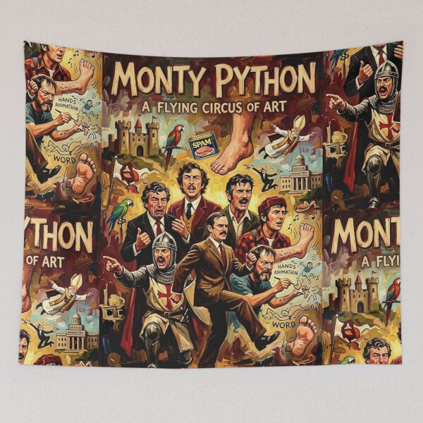 Item preview, Monty Python: A Flying Circus of Art designed and sold by Art's Diner.