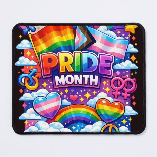 Item preview, Colorful Pride Month Rainbow and Unicorn Art designed and sold by inamosone.